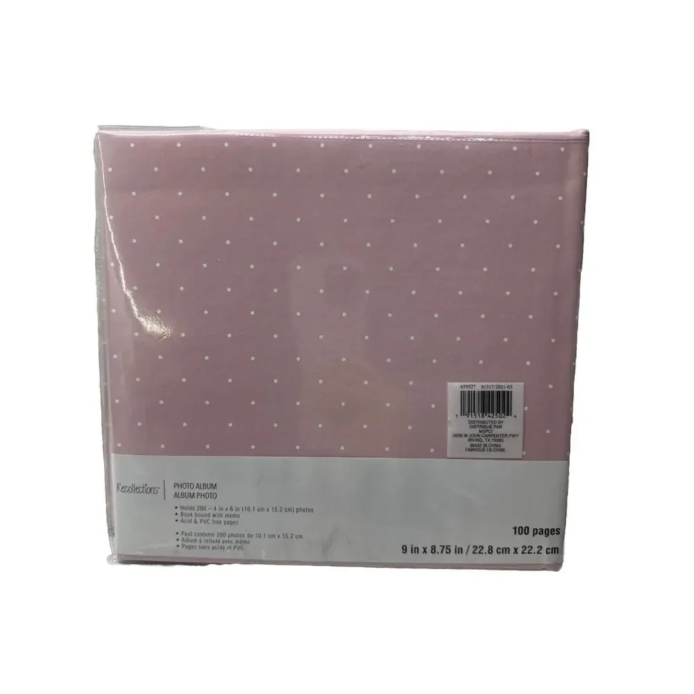 Pink Polka Dot 2-Up Photo Album by Recollections™